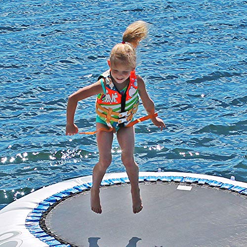 Rave Sports Child Neoprene Life Vest - Uscg Pfd (Blue/Orange/White) #TOP5