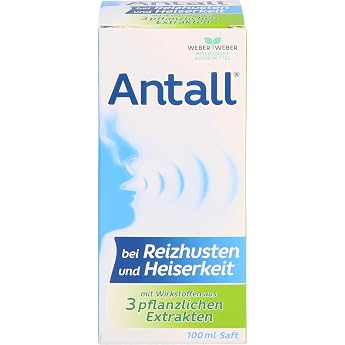 Antall solution for irritable cough and hoarseness 100 ml solution