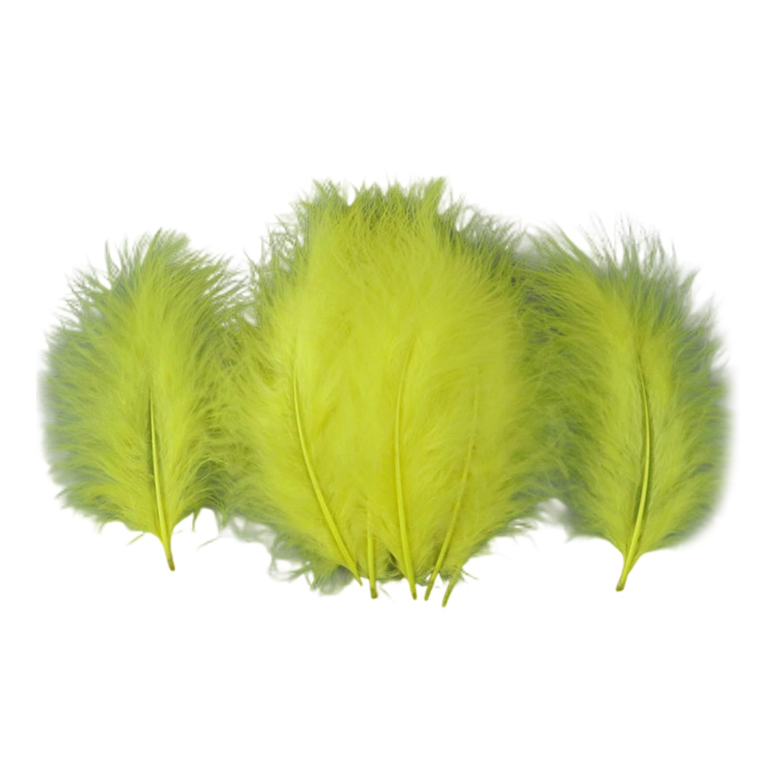 Whoasyst 100Pcs Assorted Colored Quills 15-20CM Natural Craft Quills for Craft Jewelry Making Clothing Accessories Soft Decorative