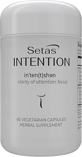 Miniatura 2 de INTENTION Suplemento botánico y de hongos de Setas  Chaga y Cordyceps orgánicos, rodiola y jengibre para apoyar la función cognitiva, el enfoque