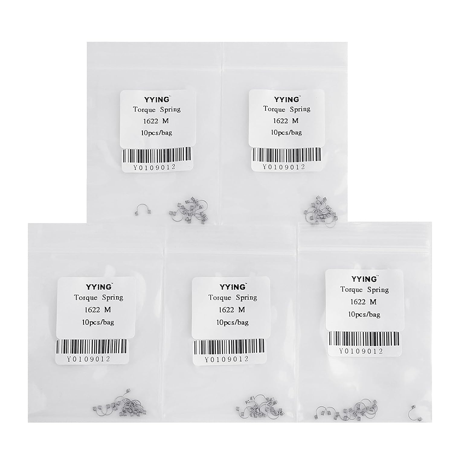 5pack Dental Orthodontic Anterior Teeth Torque Springs Rectangular Springs 0.016 * 0.022, Middle,10pcs/Pack