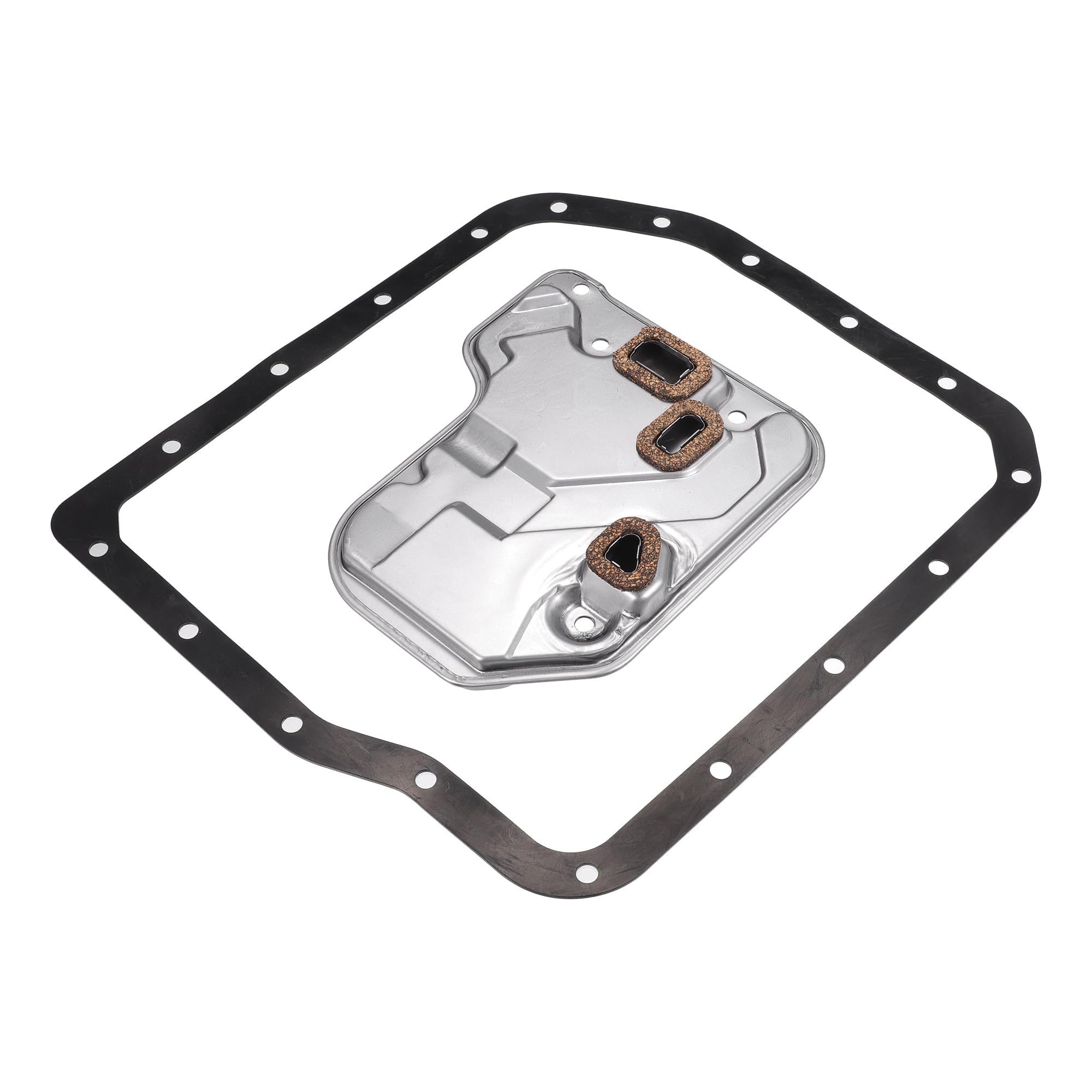 X AUTOHAUX Automatic Transmission Filter Kit CVT Oil Cooler Filter Oil Pan Gasket Kit Fit for Lexus GS300 1998-2004 No.3533030030/3533030050 - Pack of 2