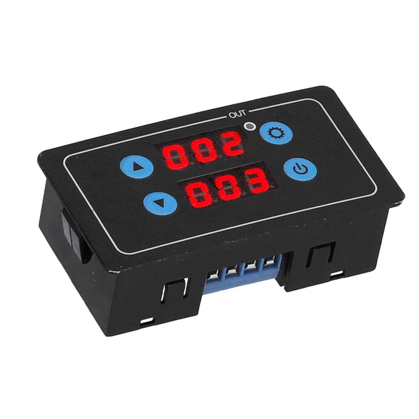 Digitales Zeitrelais Mit Alarm – 220V, 105dB, Blinklicht, Zyklus- & Einzelmodus – Industrieller Wiederholungstimer