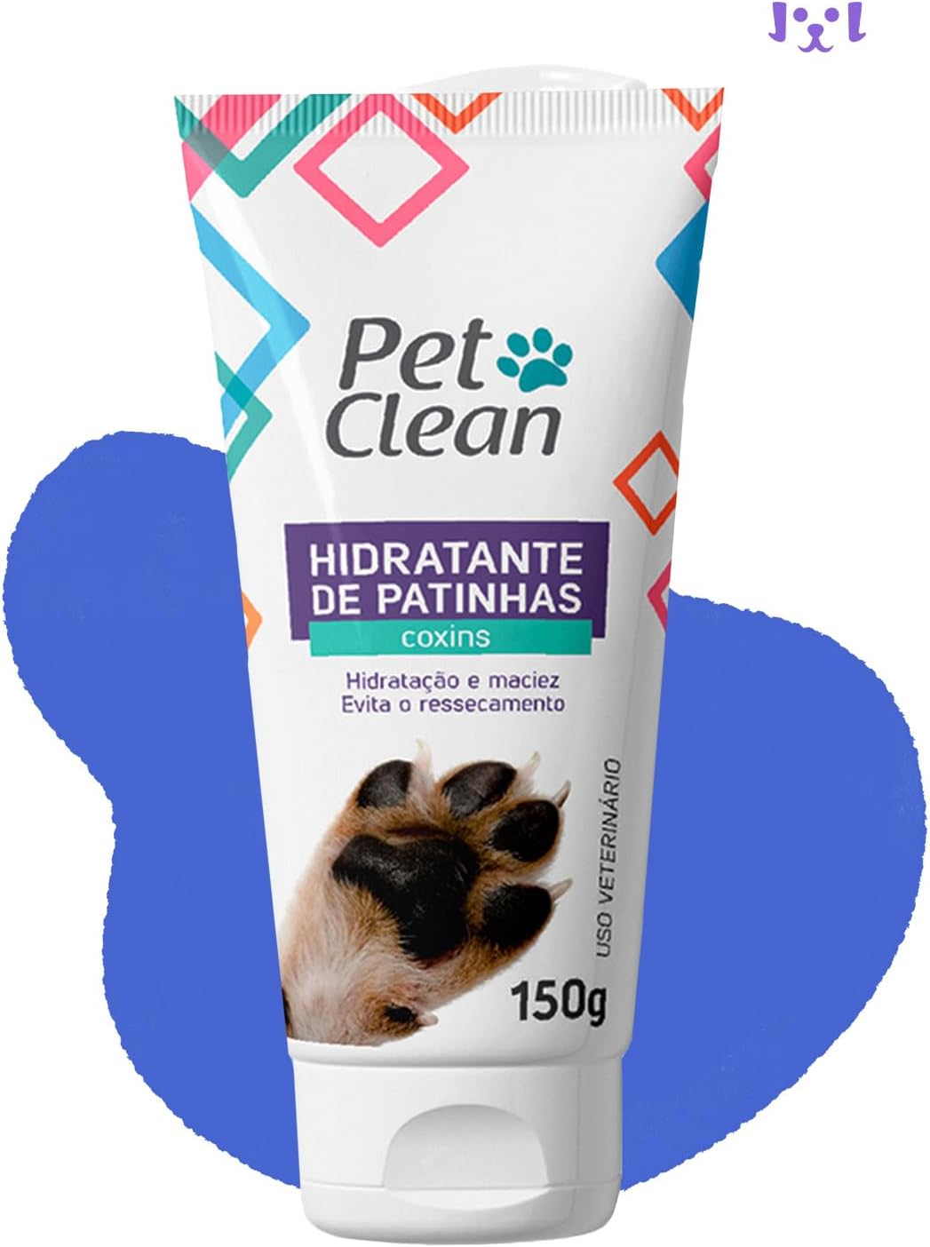 Hidratante de Patinha 150g, Pet Clean