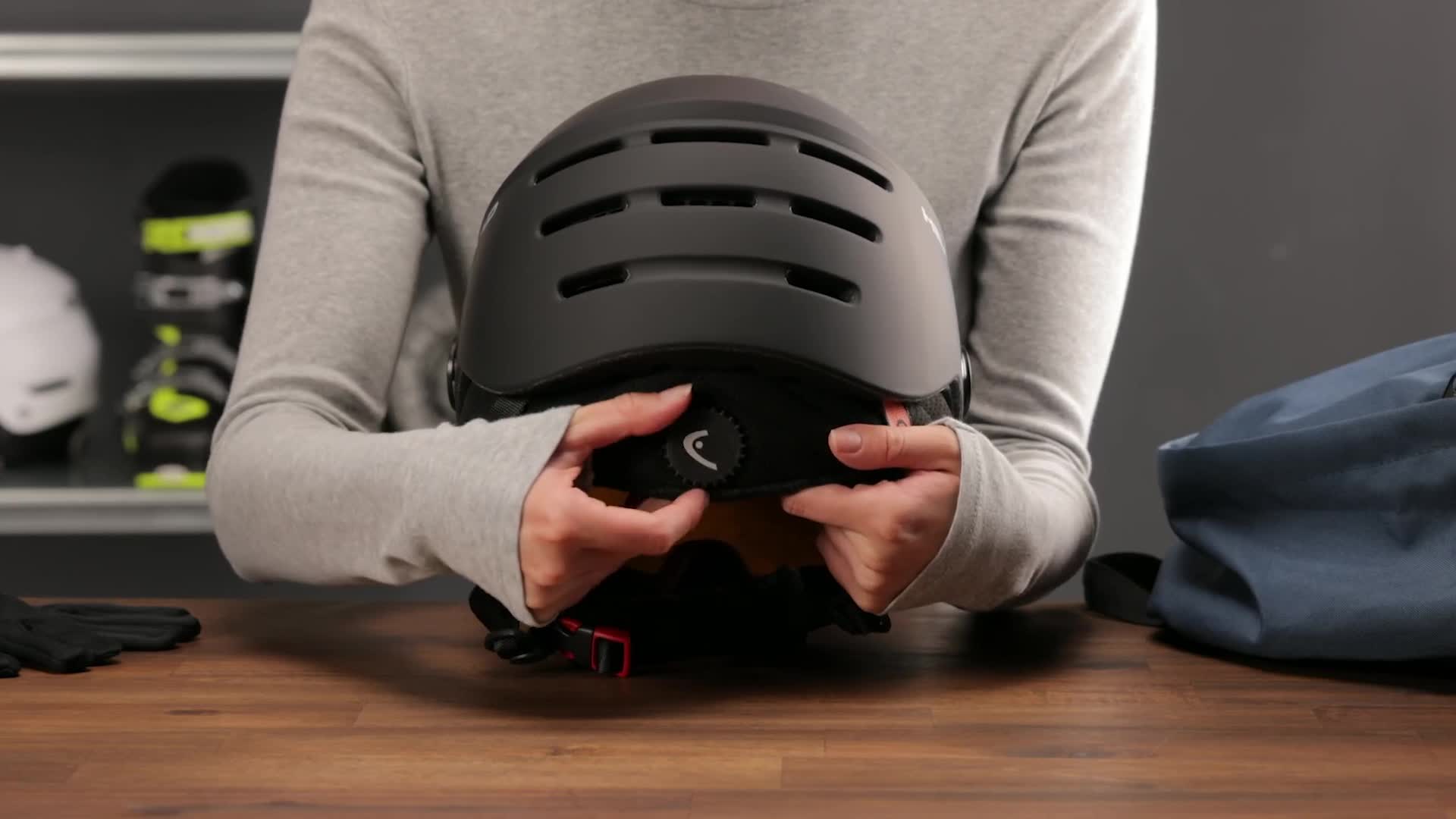 Casque De Ski HEAD Knight – Visière Interchangeable, Ventilation Thermique