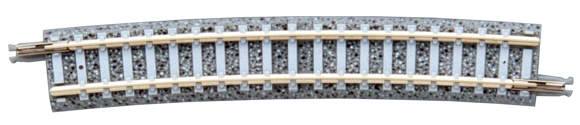 TOMYTEC 1190 N Gauge Curved PC Rail C605-10-PC F Set of 4