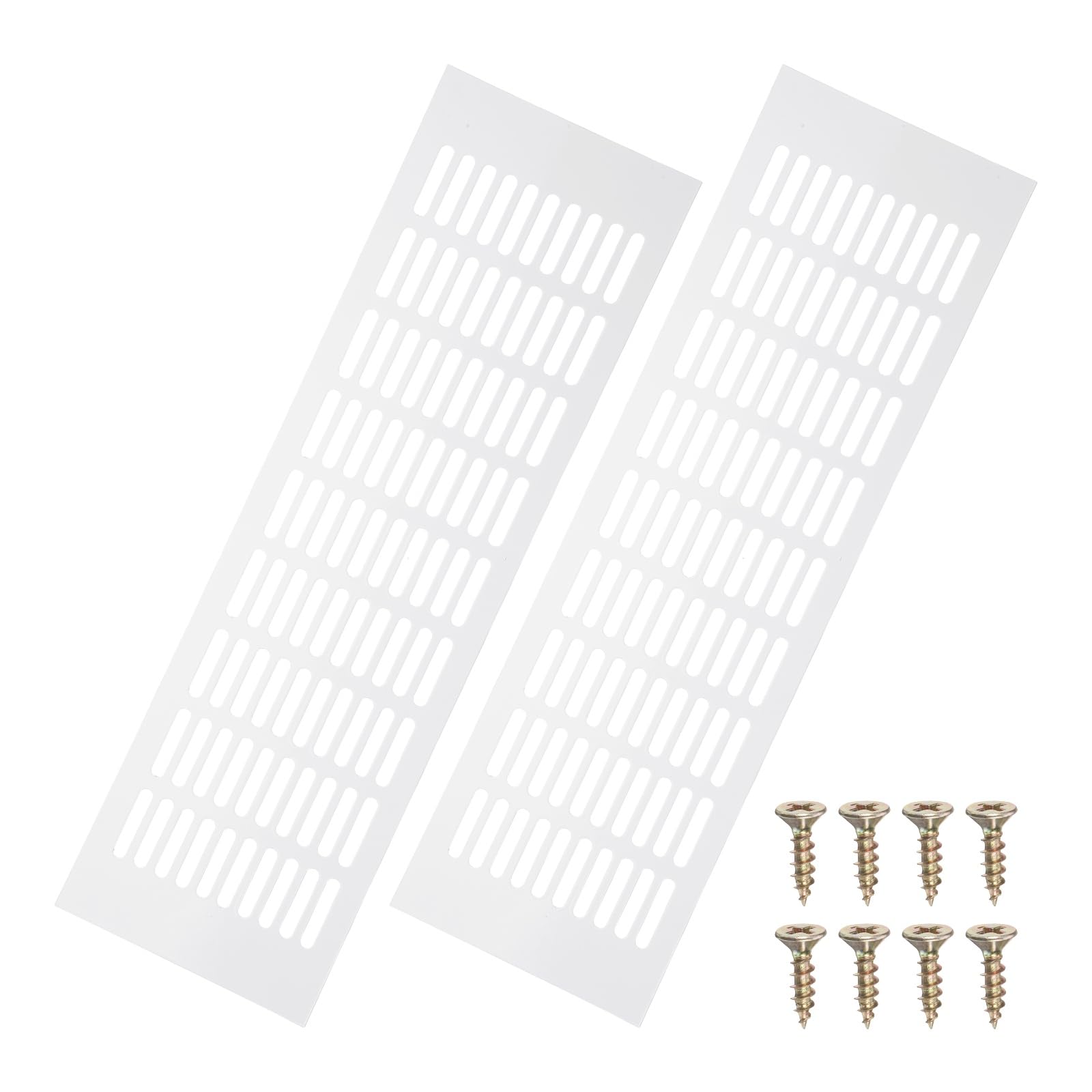 Grille de ventilation en aluminium 20 x 6 pouces blanche haut de gamme