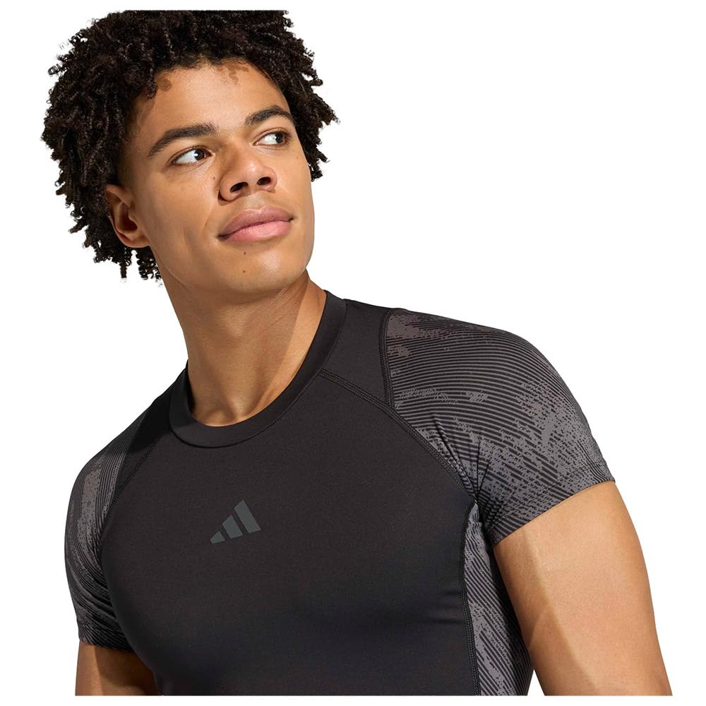 adidas Herren Techfit AOP T-Shirt (1er Pack)