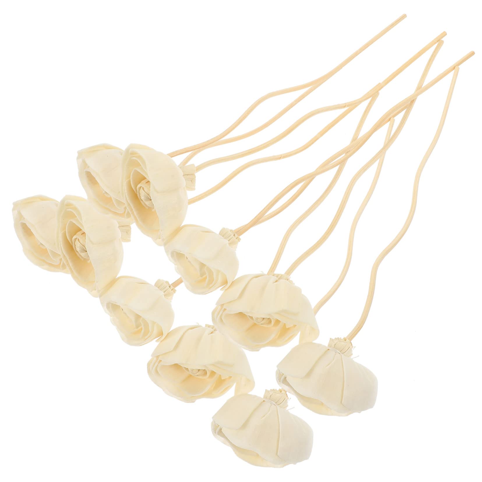 PRETYZOOM 40stücke Duftstäbchen Für Aromatherapie Rattan Diffuser Sticks Für Zuhause Spa Und Büro Für Ätherische Öle Und Raumdüfte Verschönern Sie Ihre Umgebung Mit Blumigem Design