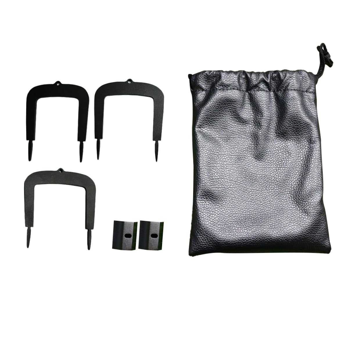 SUPVOX Golfers Essential Aluminum Alloy Putting Gate Set for Efficient Practice Alignment