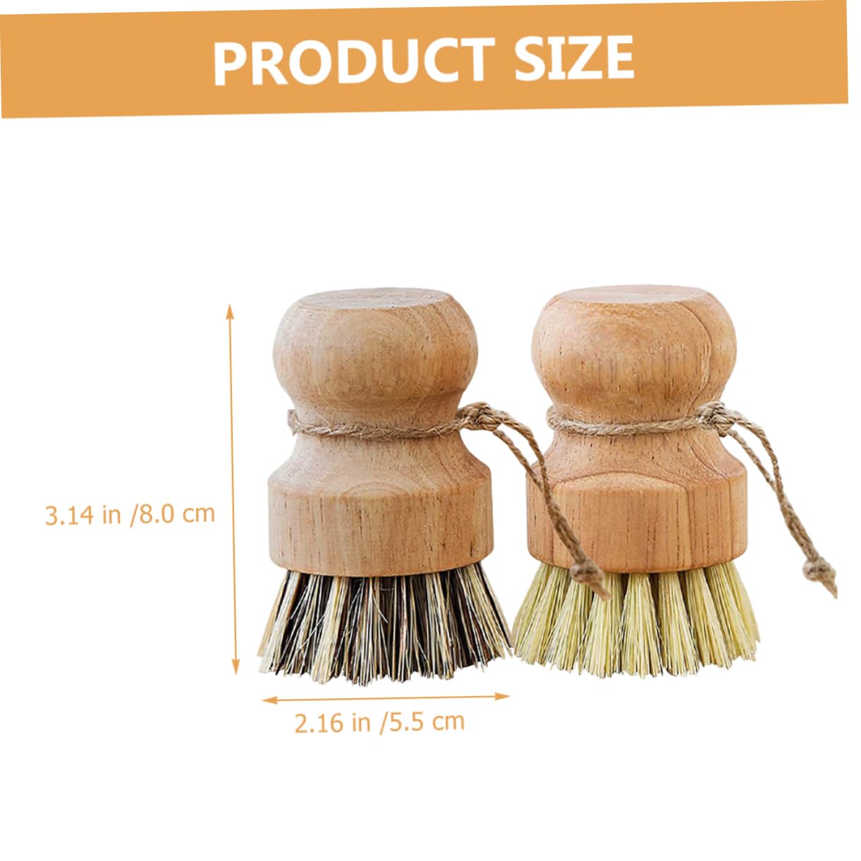 Ciieeo 5 Juegos Juego De Cepillos para Platos De Cocina Dish Brush Cepillos Limpiar Azulejos Cepillo Recogedor Pequeño para Limpiar Hundir Cepillo De Madera Fregador De Platos 4 Uds * 5