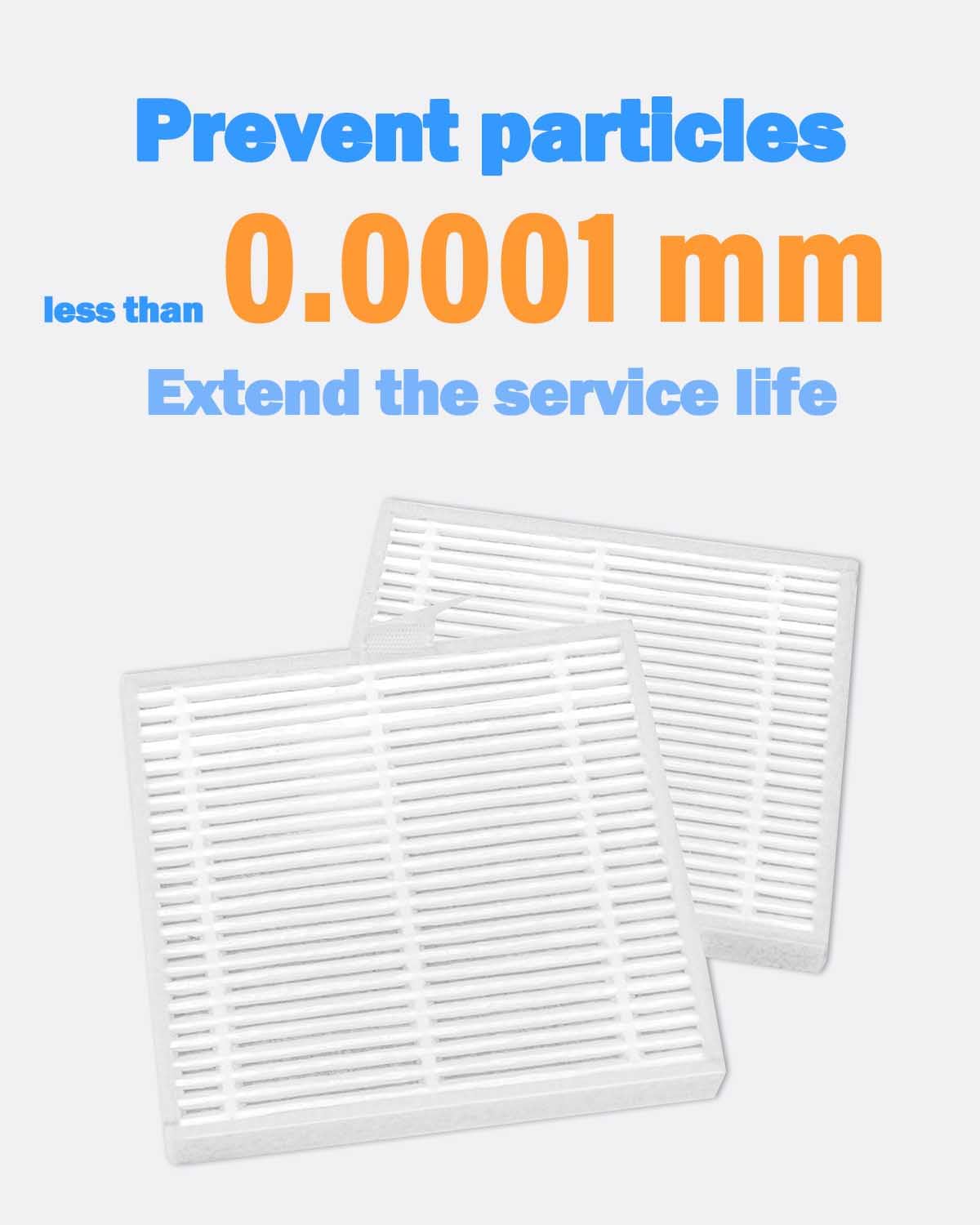 BBT BAMBOOST Filter Replacement Parts Fit for Airrobo T20+ Vacuum Cleaner, HEPA Filters Accessories (Pack of 8)