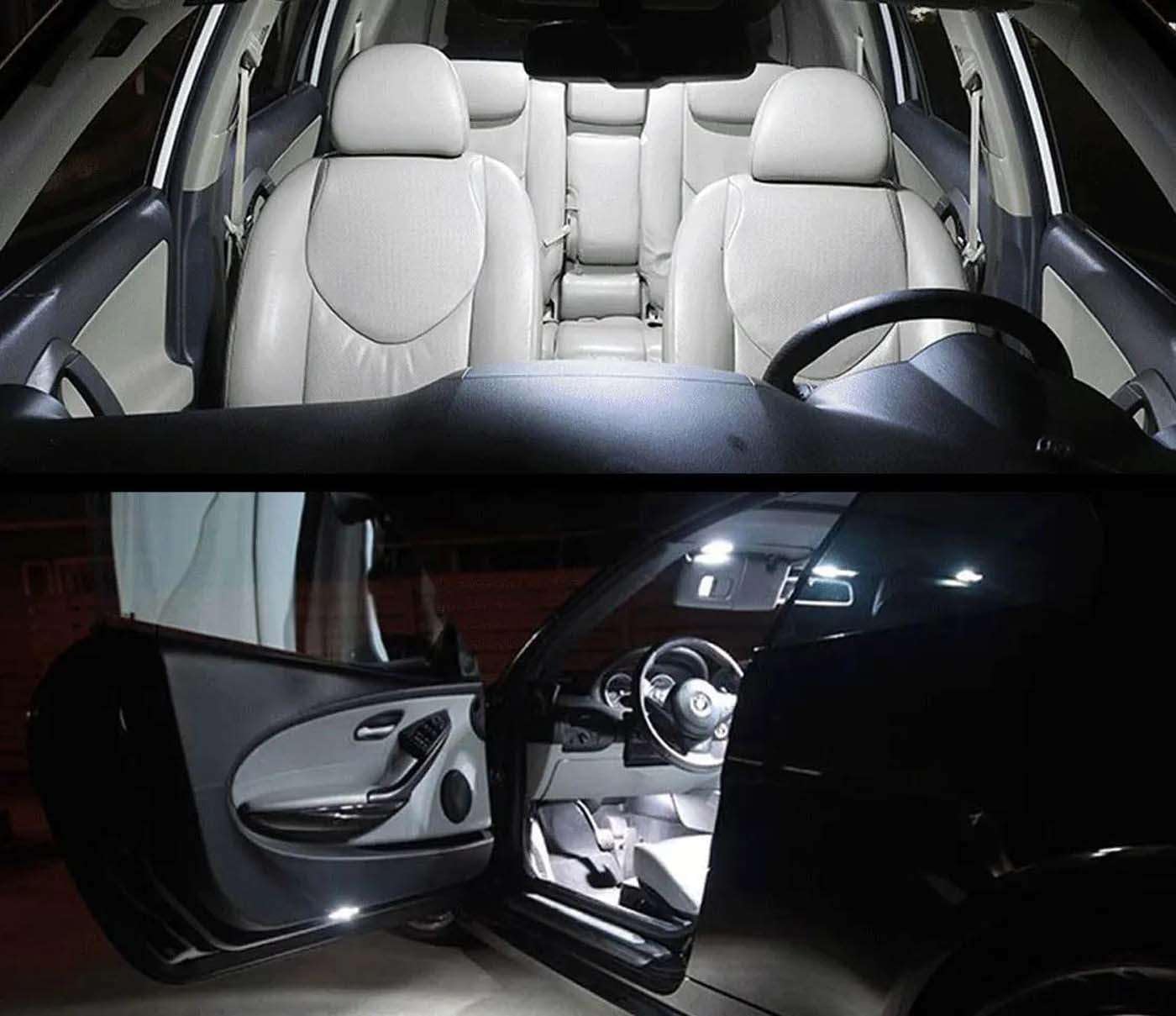 Kit de Luces LED Interiores para Coche, para mapas, Techo y Maletero, para NV200 NV250 NV300 NV350 NV3500 2010-2022 Matrícula