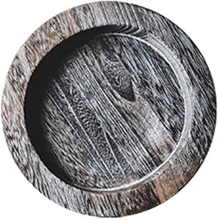 Naturel Bois plateau plateau décoratif plateau plateau de snack plateau à plaque de service Vieille palettes en bois massif, 21.5 * 21.5cm / 28,5 * 28.5cm Stands de gâteau ( Size : 28.5*28.5cm )