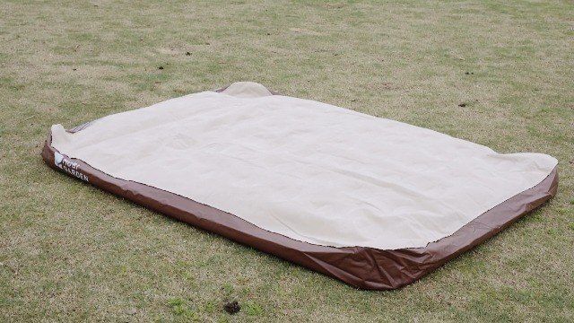 MOBI GARDEN モビガーデンエアーベッドダブル 200×150×26cm Amazon.co.jp: MOBI GARDEN エアーベッド ダブル 電動ポンプ内蔵 電動