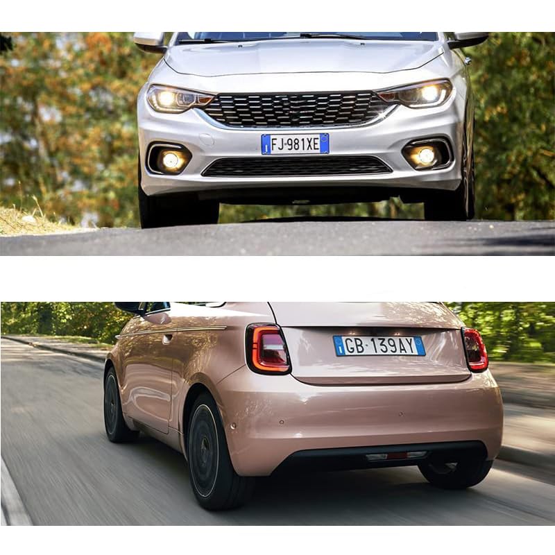 Virsus Kit Portatarga Anteriore e Posteriore per auto con Bande 0650-0651, supporto universale nero in Polipropilene, Facile installazione, per targhe Europee, 8 Viti, 8 Rivetti e 8 Bottoni
