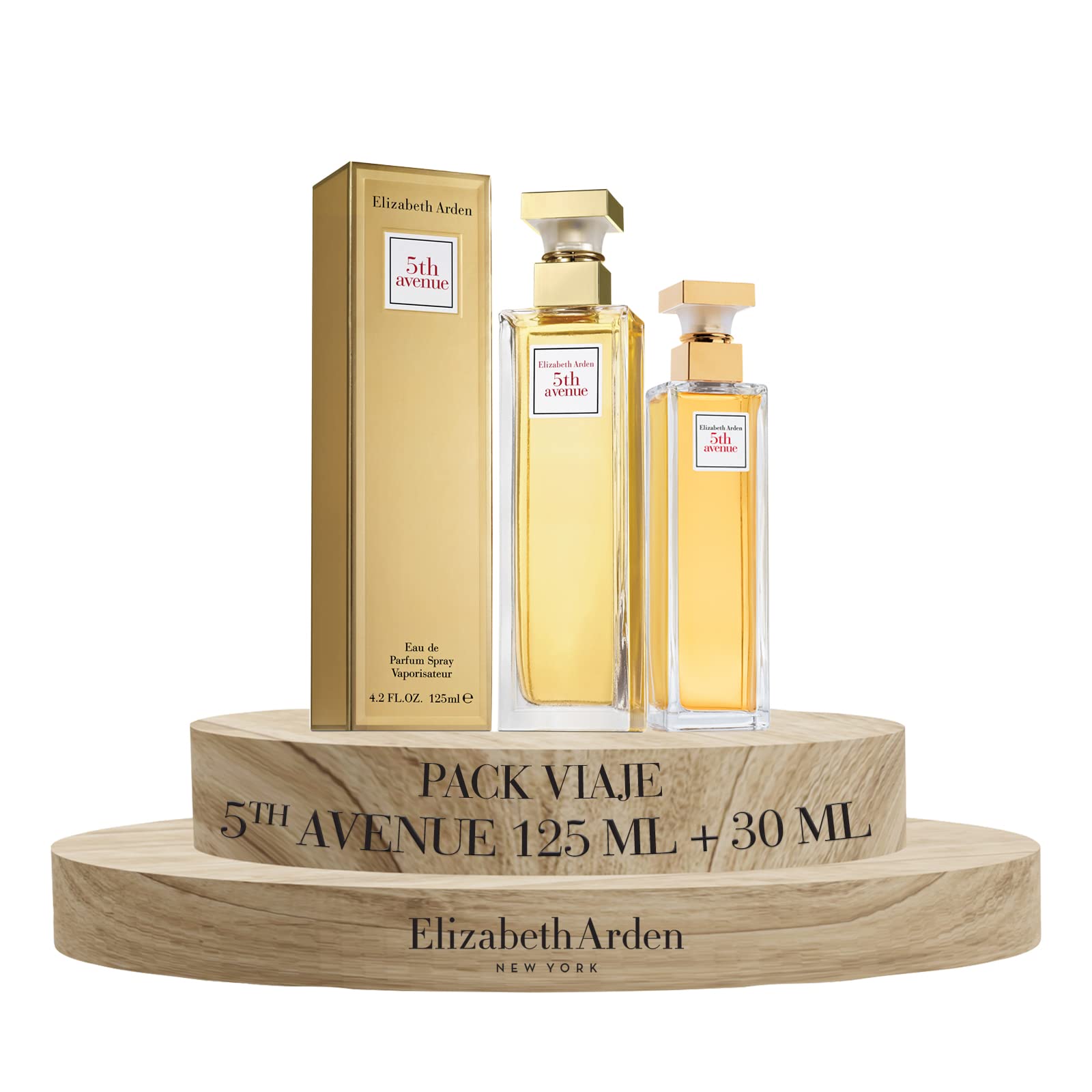 Elizabeth Arden - 5th Avenue, Eau de Parfum, Perfume Femenino en Spray, Elegante y Lujoso con Notas Florales de Magnolia Rosada, Violeta y Ámbar, Aroma Fresco y Ligero, Perfume para Mujer