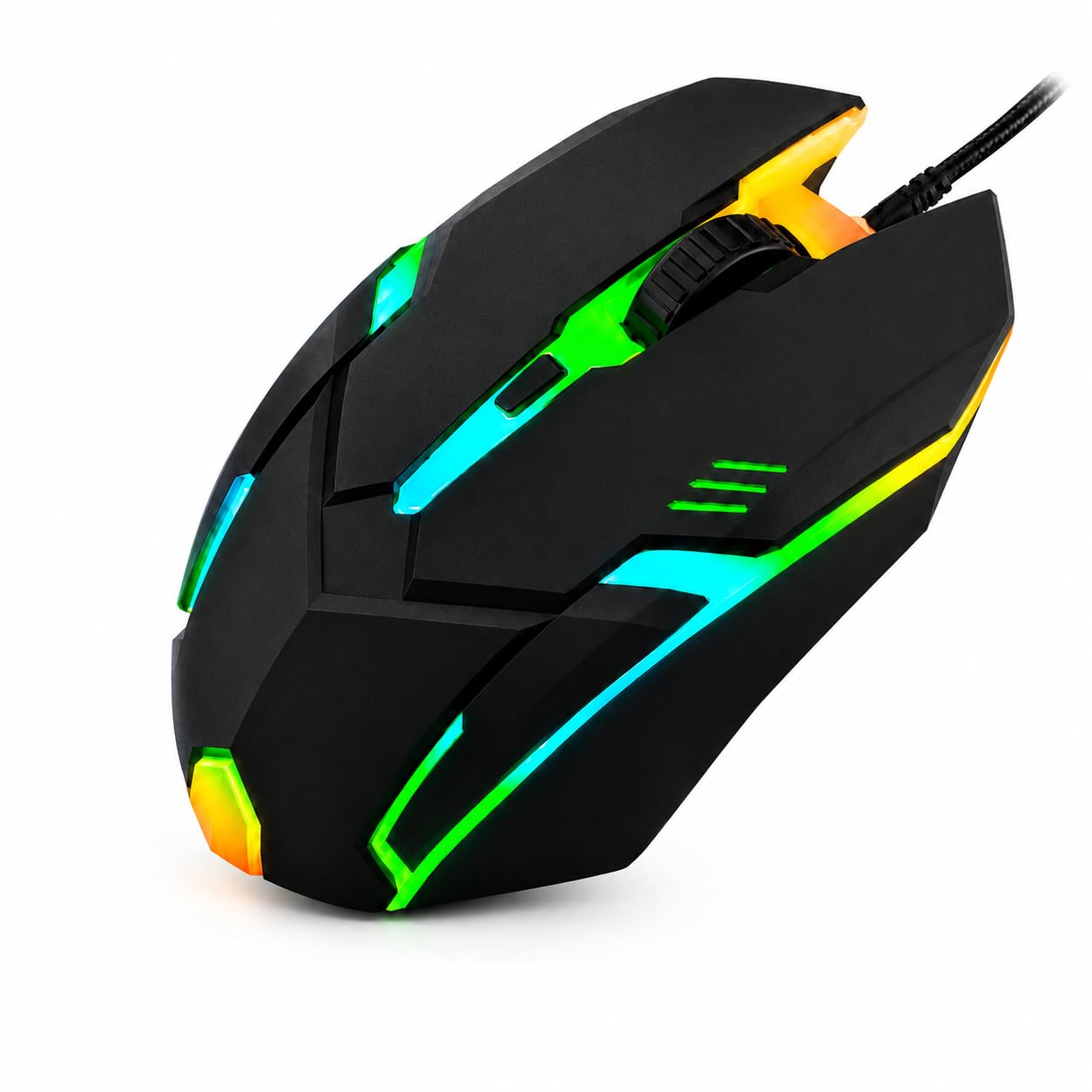 PROSAC Wired RGB LED Mouse | Smooth Scroll Wheel | High Accuracy 1500 DPI Sensor | Computer Accessory for PC & Laptop-image-24