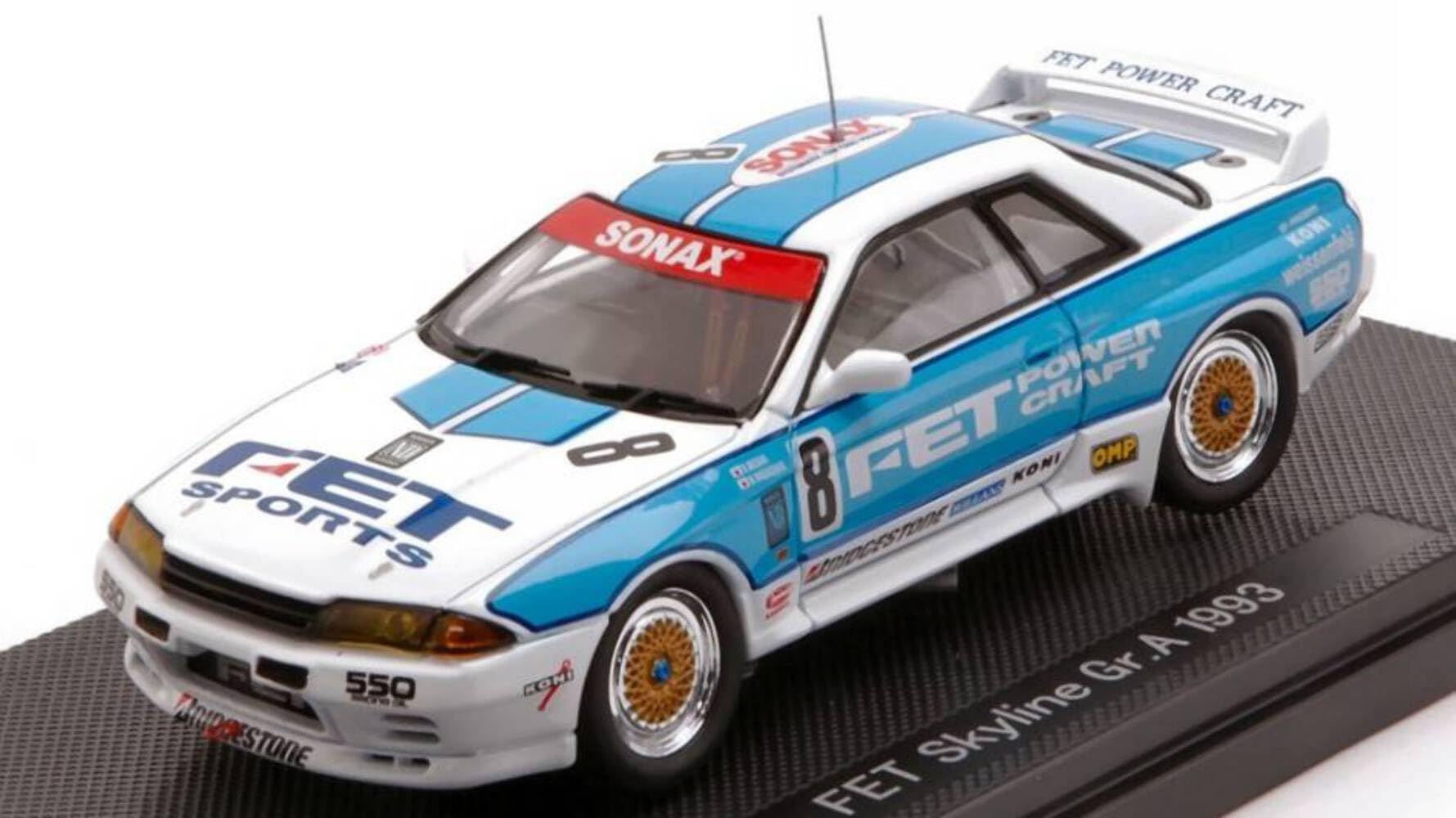 Amazon | EBRRO 1/43 FET スカイライン 1993 #8 (44157) 完成品
