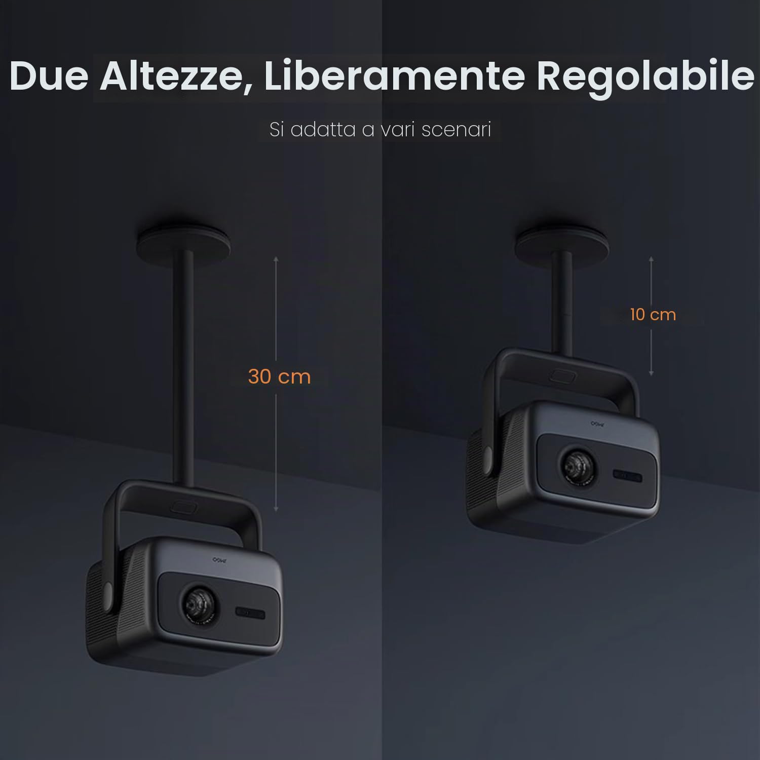 JMGO Supporto a Soffitto per Proiettori N1S Ultra/N1S Ultimate/N1S Pro/N1 Ultra/N1 Pro
