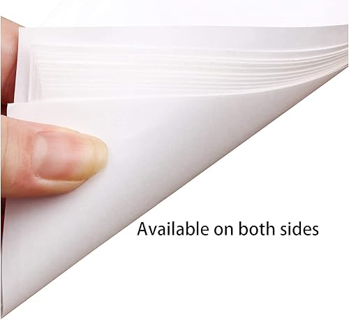 Miniatura 5 de 100 piezas de papel de liberación de diamante y pintura, 5.9 x 3.9 in de doble cara, papel de repuesto de cubierta antiadherente, accesorios y