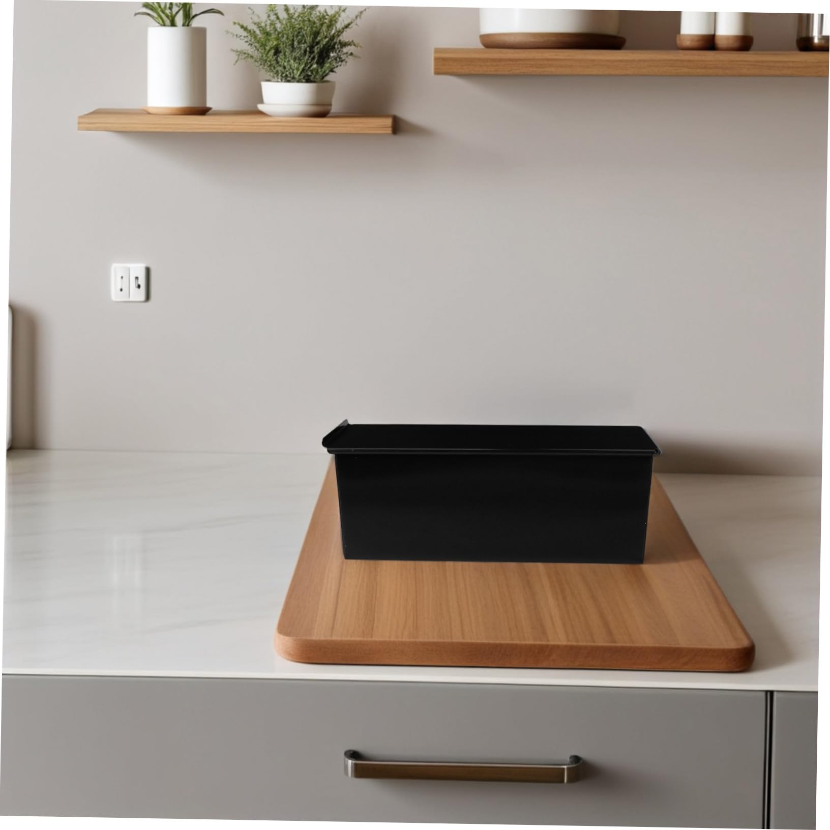 ERINGOGO Rechteckige Toastbackform 32 x 14 x 12cm Mit Deckel Langlebige Antihaftbeschichtung Für Kaffeekuchen Und Toastbrot Backform Für Haushalt Und Profis