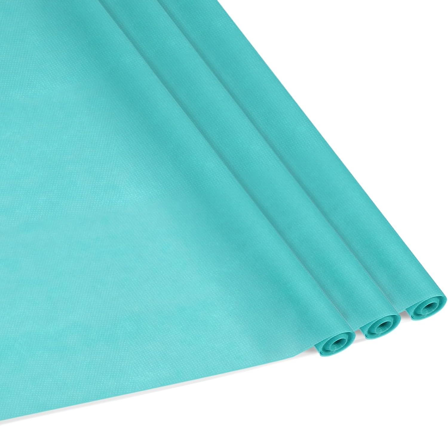 3 Rolls Bulletin Board Fabric Roll 4 x 24 ft No Fade Reusable Waterproof Erasable Bulletin Board Background Non-Woven Fabric Poster for Back to School DIY Craft Classroom Decor(Stone Blue)