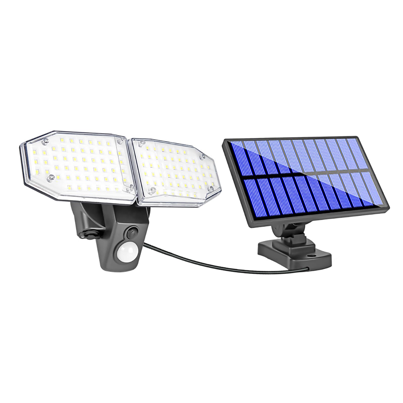 Lampe murale solaire à détection pour sécuriser les abords de la maison et la cour