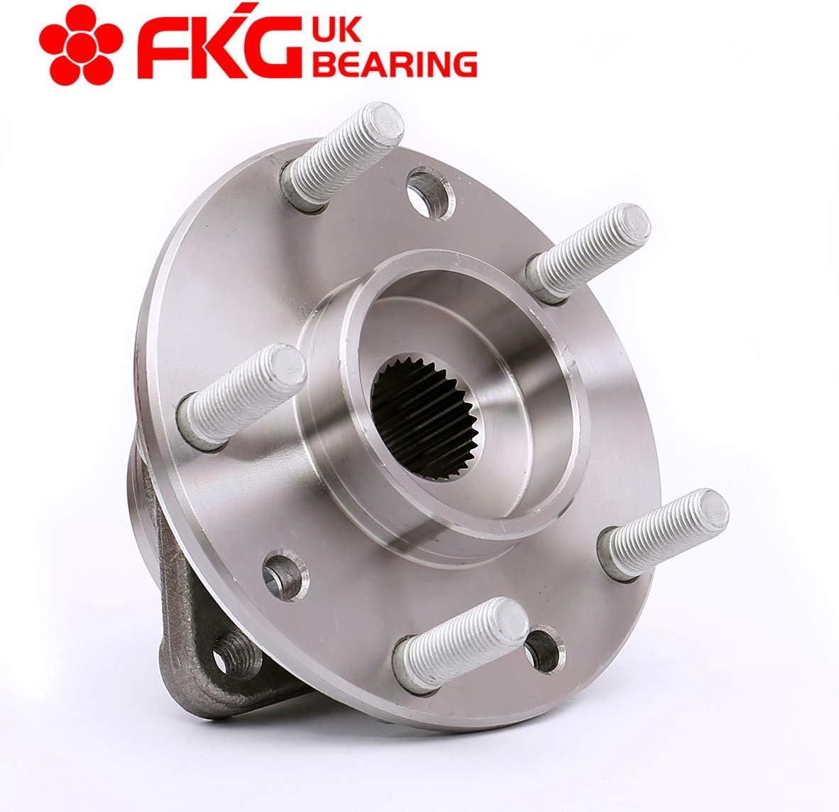 FKG 513061 (4WD Only) Front Wheel Bearing Hub Assembly for 91-96 GMC Sonoma Oldsmobile Bravada, 90-96 GMC Jimmy, 90-96 Chevy S10, 90-94 Chevy S10 blazer