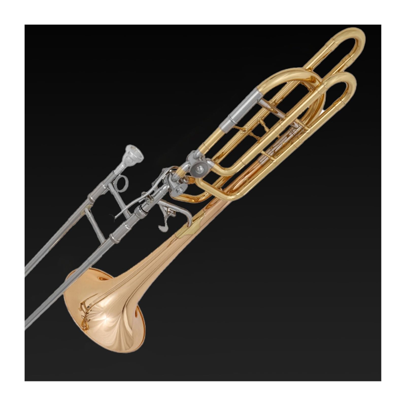Trombón bajo profesional instrumento adecuado para principiantes
