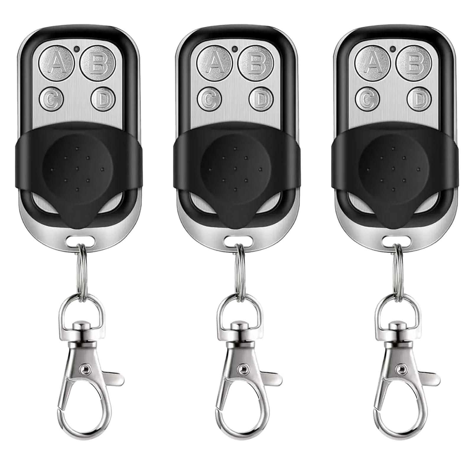 2 Piezas Mando Garaje Universal 433MHz, Mando Garaje Clonador con 4 Botones, MandoPuerta Garaje Codigo Fijo, MandoDistancia Garaje, MandodeGaraje, MandoParking para Puerta deGaraje Automática — view 8
