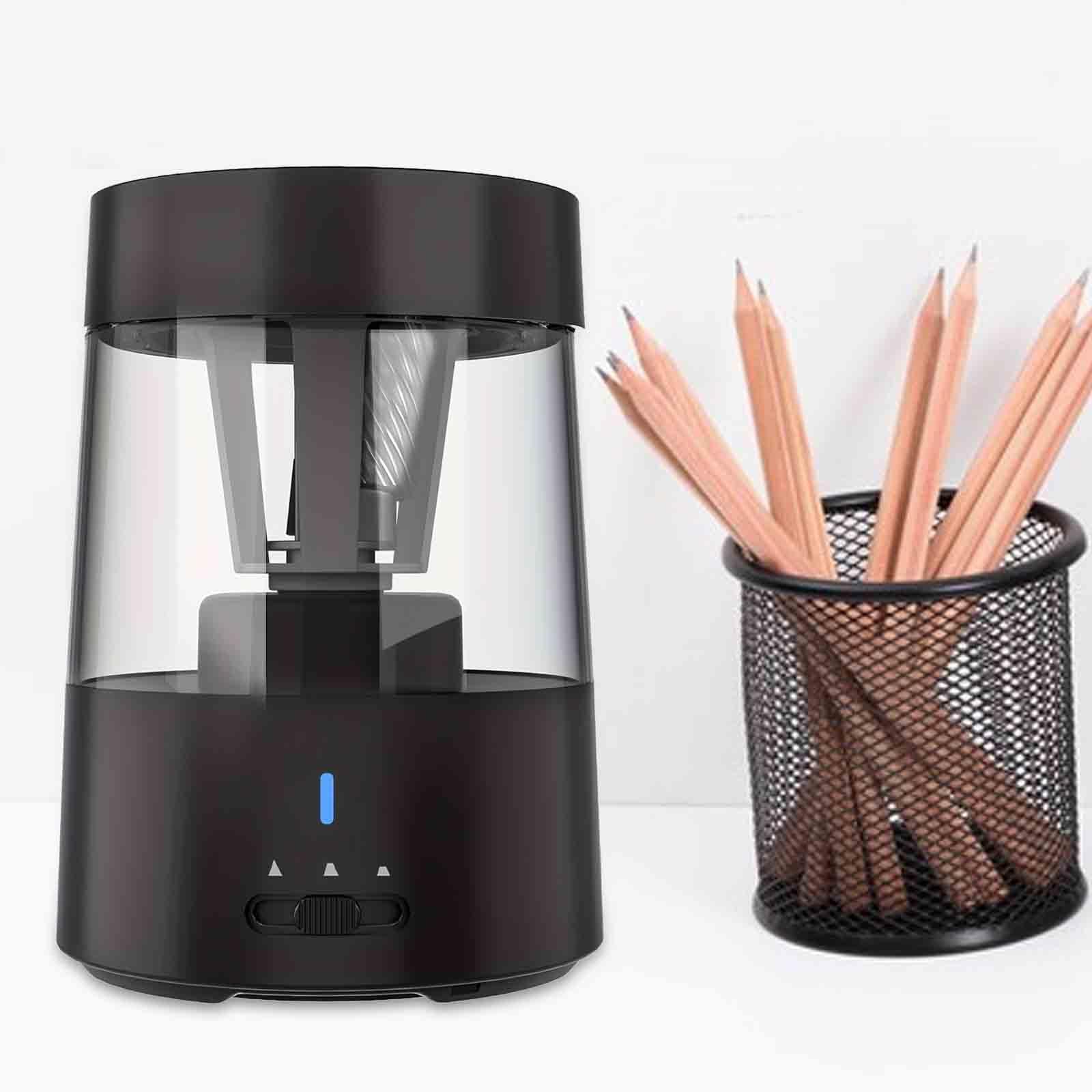Taille-crayons électrique avec Réservoir, Entièrement Automatique.