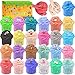 Schleim Kinder Putty Spielzeug Geschenke,Eendoos 25pcs Slime Putty Spielzeuge - Super Weich Und Nicht Klebrig,Stressabbau Spielzeug Zum Kinder Jugendliche Erwachsene
