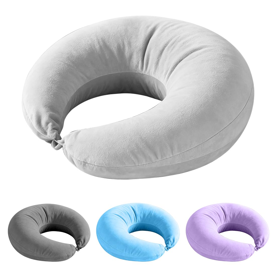 LOMUG Gaming Kissen & Lesekissen, Reading Pillow für das Sitzen auf dem Bett/Sofa/Fußboden, Armstützkissen, U-förmige Fütterungs/Häkelkissen & Ergonomic Gaming Pillow, Gamer Kissen