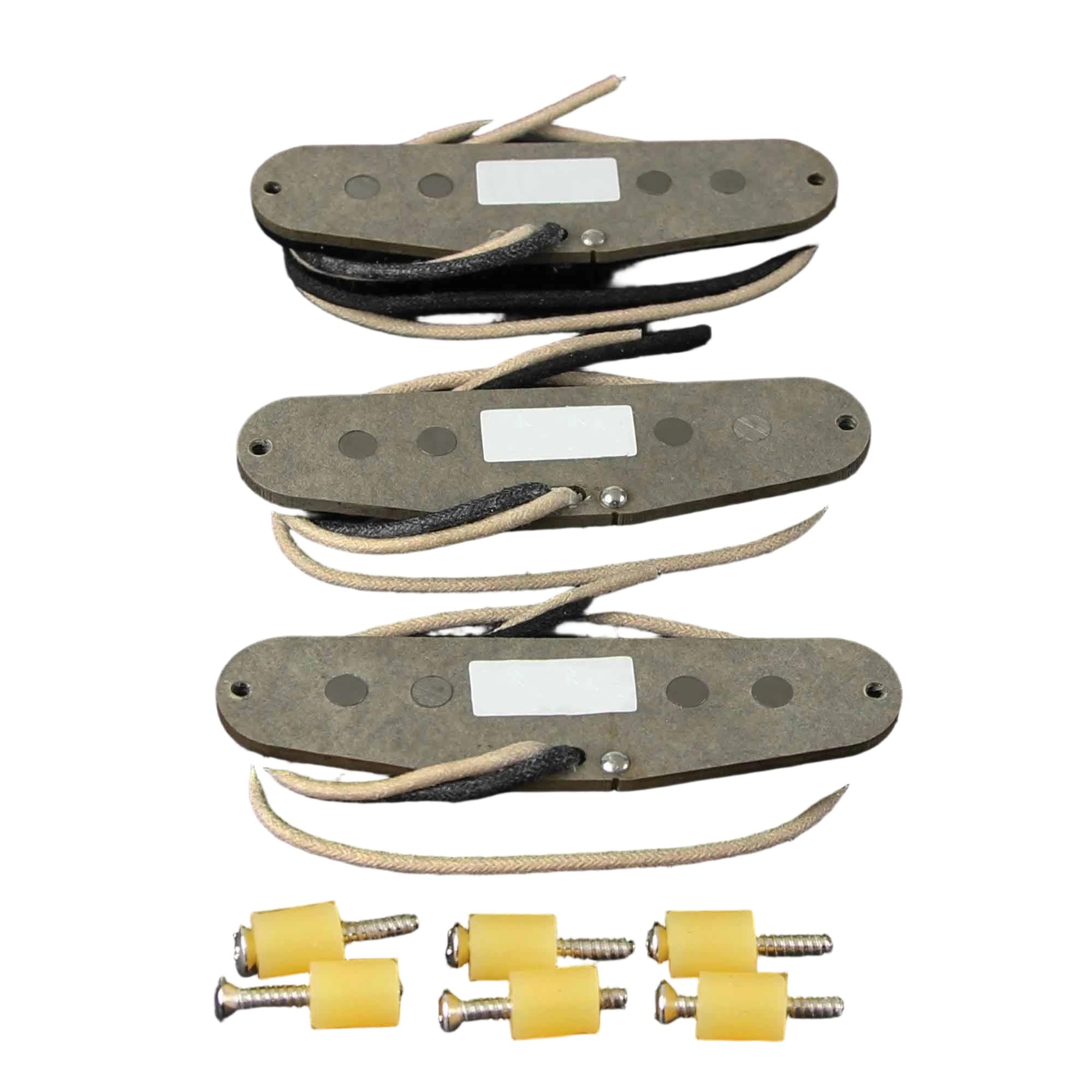 Pickup Per Chitarra Elettrica Set Di Pickup Single Coil Alnico 5 | Pickup per chitarra elettrica SSS vintage con tono rock blues classico(White Set)