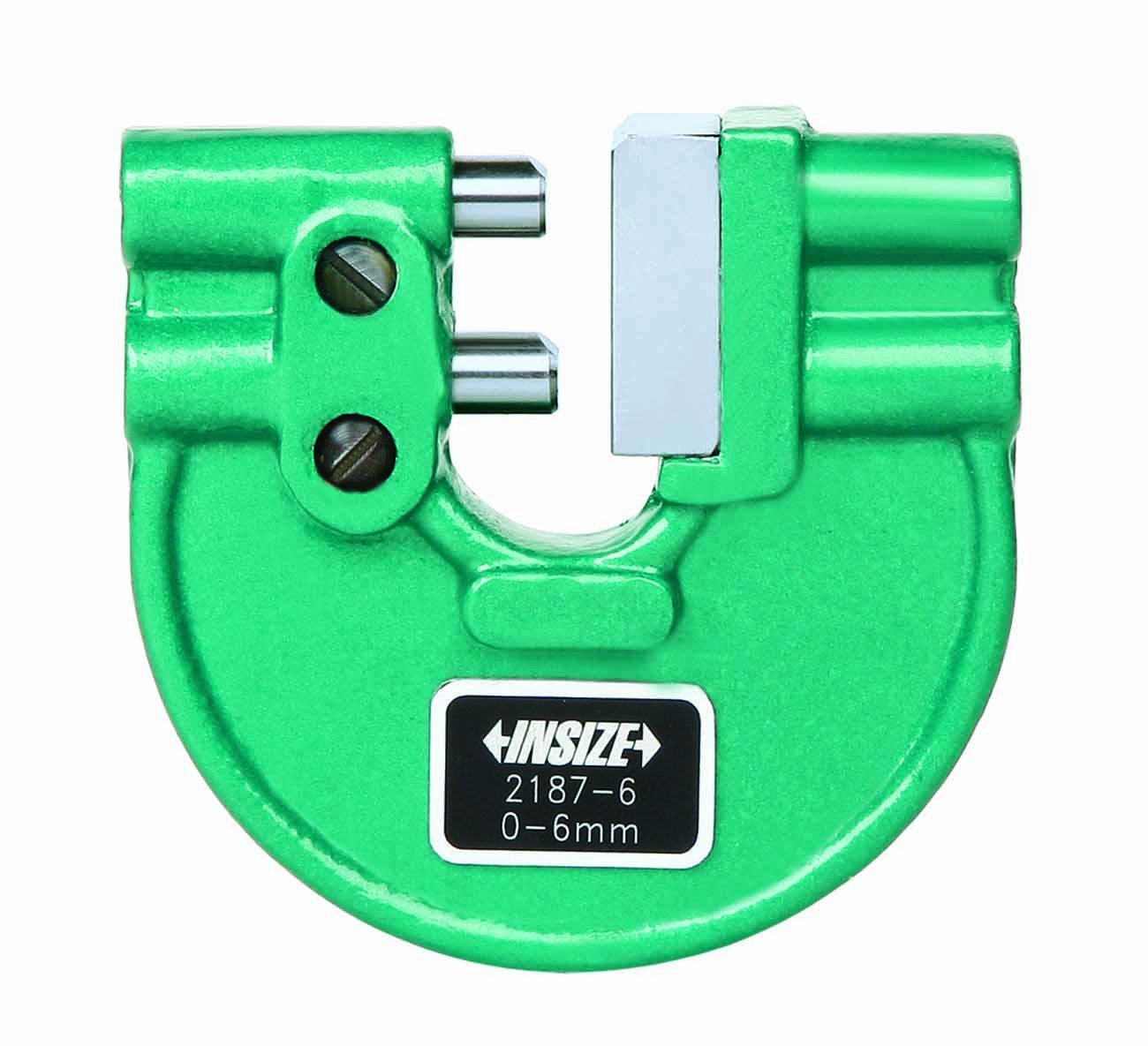 INSIZE 2187-200 Adjustable Snap Gage, 7.40" -7.87"