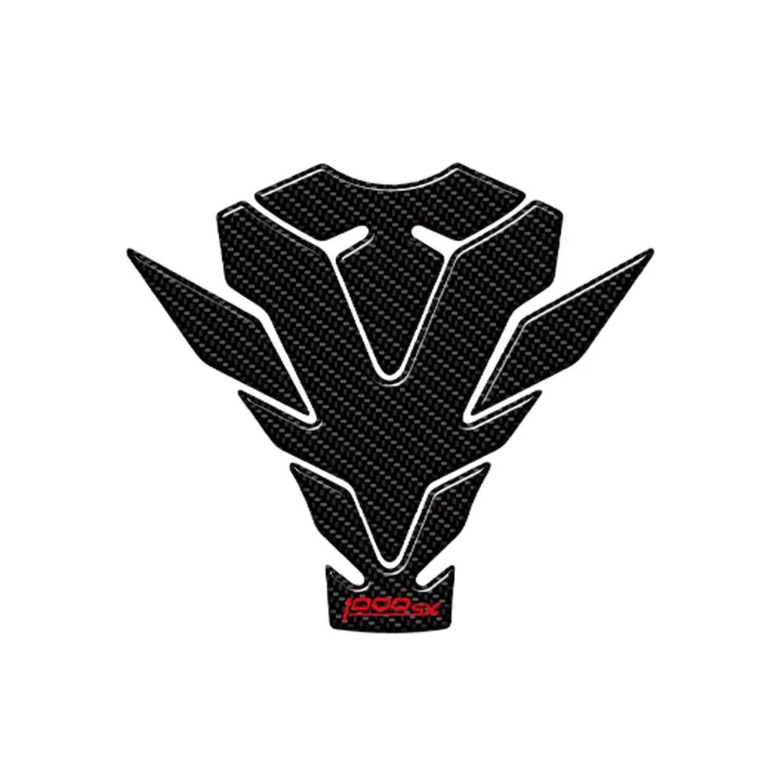 Jtwmty Color17 Motorcycle Fuel Tank Side Stickers Decals Fishbone Motorbike Sticker For Kawasaki For Z1000sx 2020 Bike Tank Film(Color17)