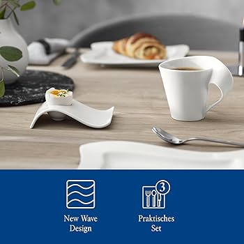 【新品】　Villeroy & Boch ニューウェーブプレート　3枚セット売り Amazon.com | Villeroy & Boch New Wave Place Setting, Service