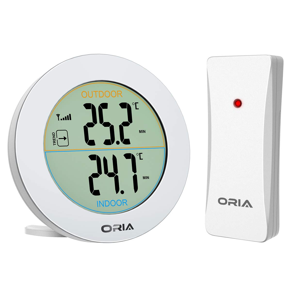 Buy ORIA Indoor Outdoor Thermometer Wireless, Digital Wireless