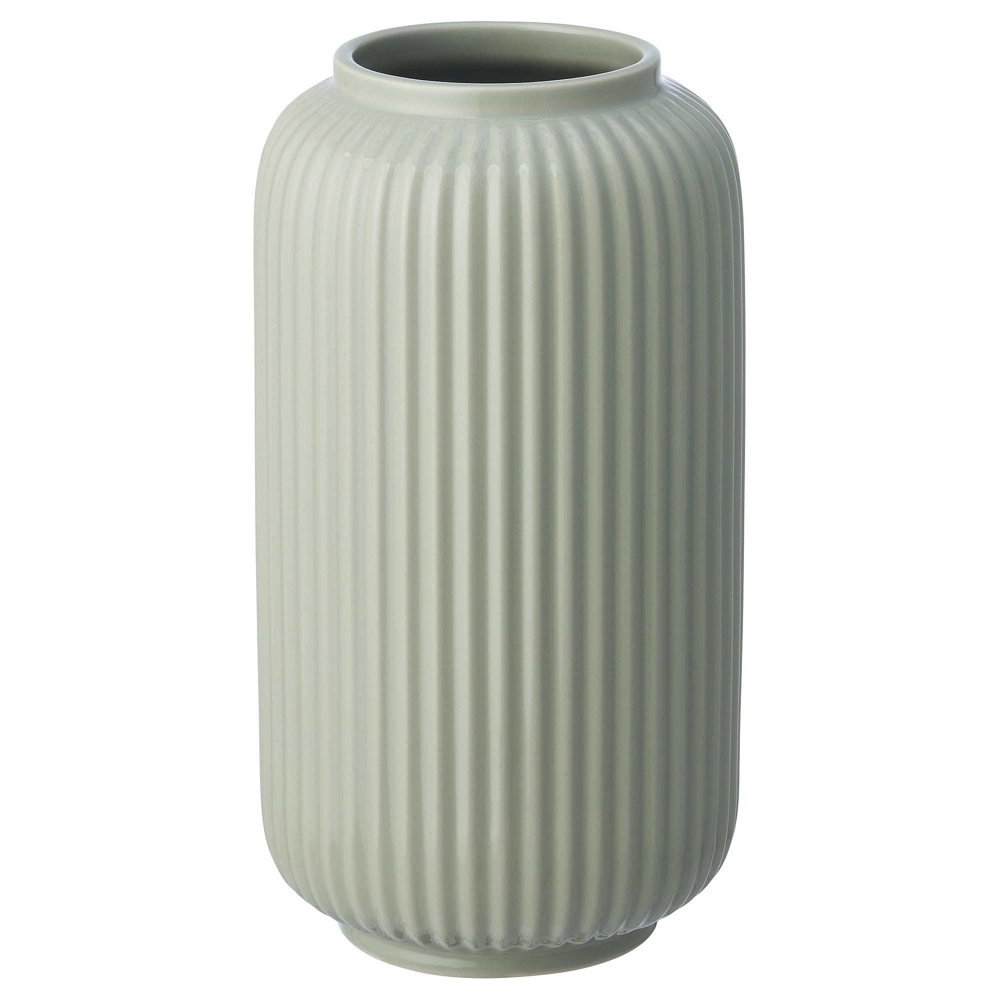 Vase turquoise clair STILREN 22 cm etanche anti rayure pour meuble de salon