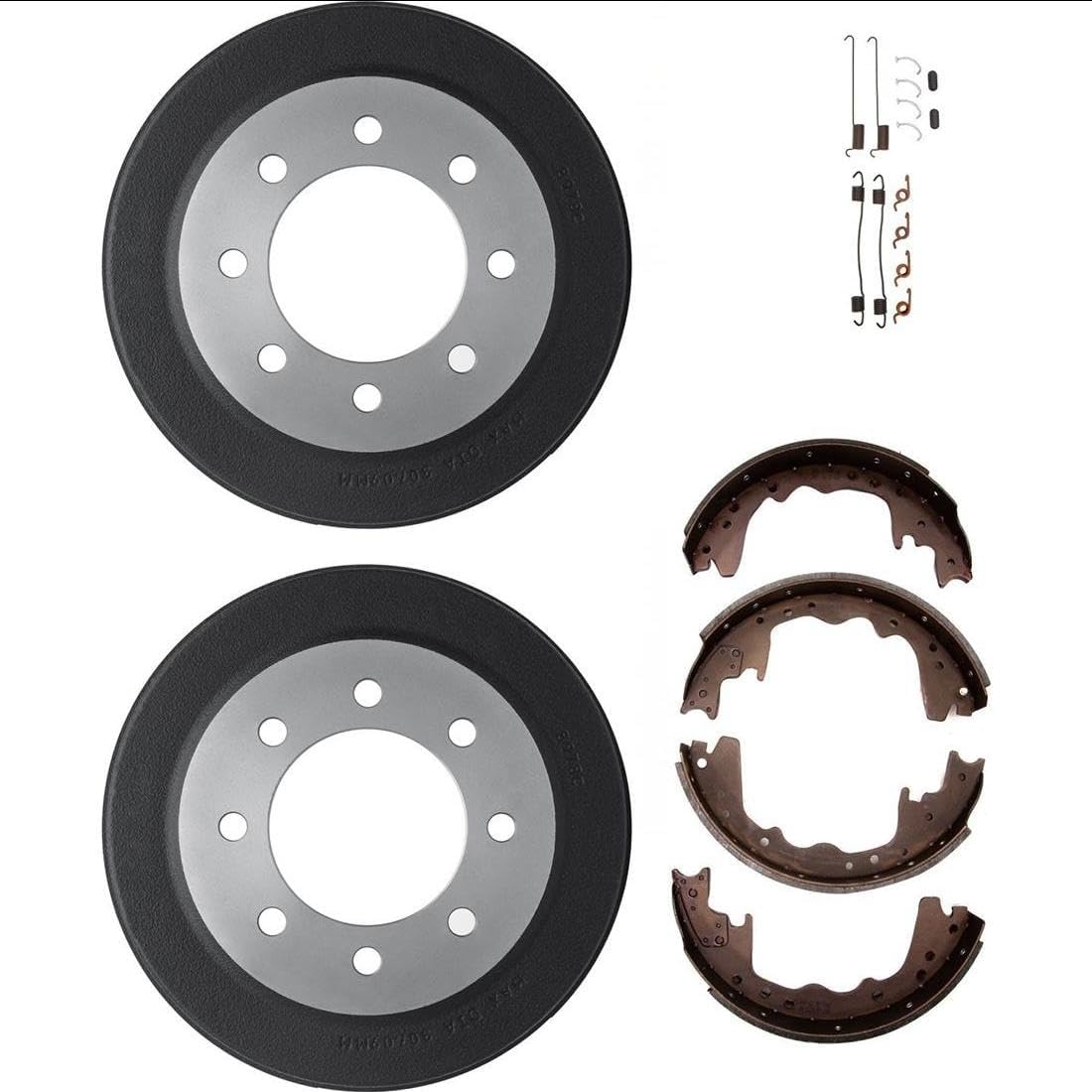 Drum Brake Hardware Kit Drum Brake Shoe fits Dodge D350 PICKUP 1986 1987 5.9L 360cid V8