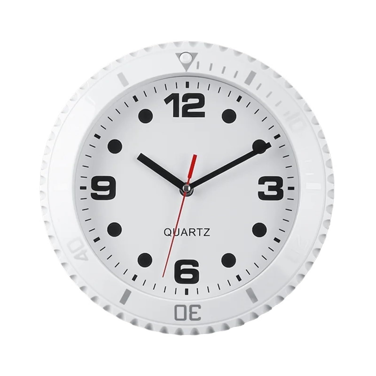 HVSYVVSRL Role Wall Clock Modern Design Silent Quartz Needle Luxury Clocks Sweep Second Home Creative Water Ghost Quiet Operation(A)