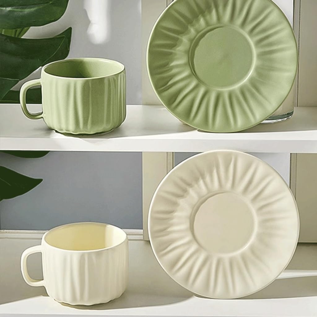 Tazas Cafe Juego De Tazas Cerámica Taza Café Alto Valor Mug Cups(2)