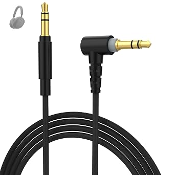 Zosvoses WH-1000XM5 Cable Compatible with Sony WH-1000XM6 WH-1000XM5 WH-1000XM4 WH-1000XM3 WH-1000XM2 MDR-1A MDR-100ABN MDR-1000X MDR-XB950BT MDR-XB950N1 WH-XB910N WH-CH700N Headphone, 4ft