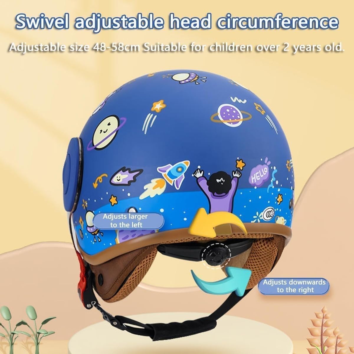 Vintage motocykl otwarty kask motocyklowy, homologacja DOT/ECE kask dziecięcy pół chłopca dziewczęta rower terenowy motocykl uliczny kask elektryczny do skutera