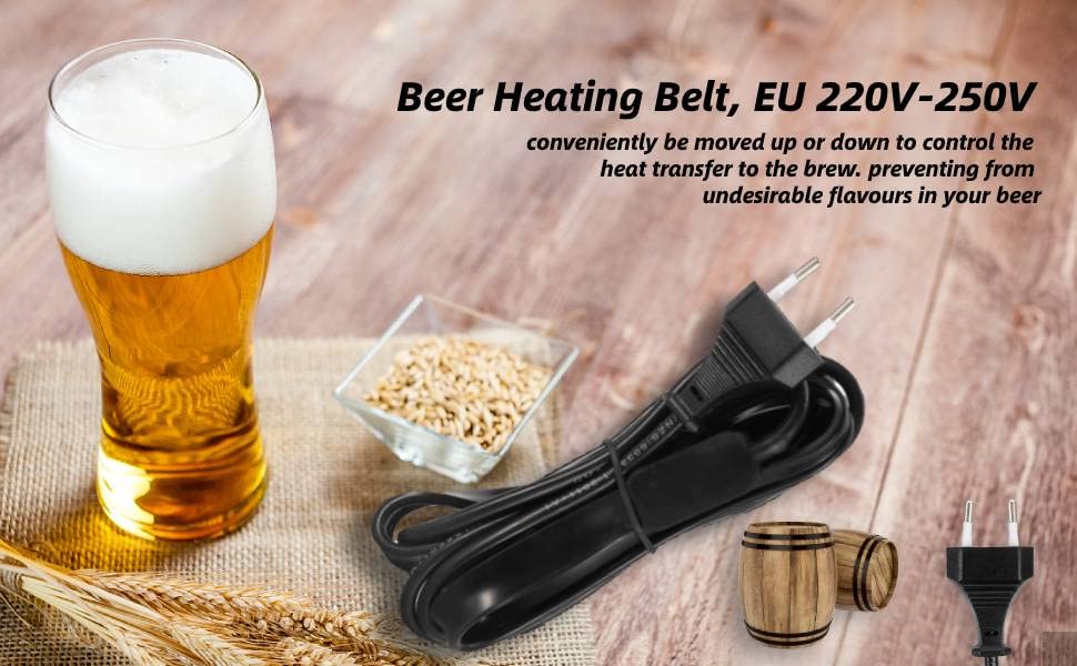 Homebrew Fermentatie Verwarmingsband Pad, Plastic Fermenter Emmer Eu Plug 220V-250V, Brouwen En Fermentatie Warmte Pad Voor Homebrew Bier En Wijn Fermentatie