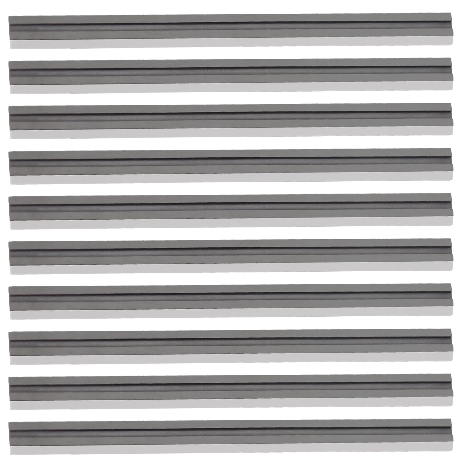 HUGEARM 3-1/4 Inch HSS Planer Knife, 10pcs Planer Blades, 82mm, Replacement for Makita D-16966, D-46246, Wen 6530, Craftsman CMEW300, DeWalt DCP580B, Bosch PA1202, PC60THP, Most 3-1/4" Planer Blades