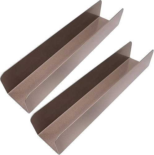 2 moldes antiadherentes en forma de U para galletas y pan, molde para tostadas de baguette, molde rectangular de acero al carbono, moldes de