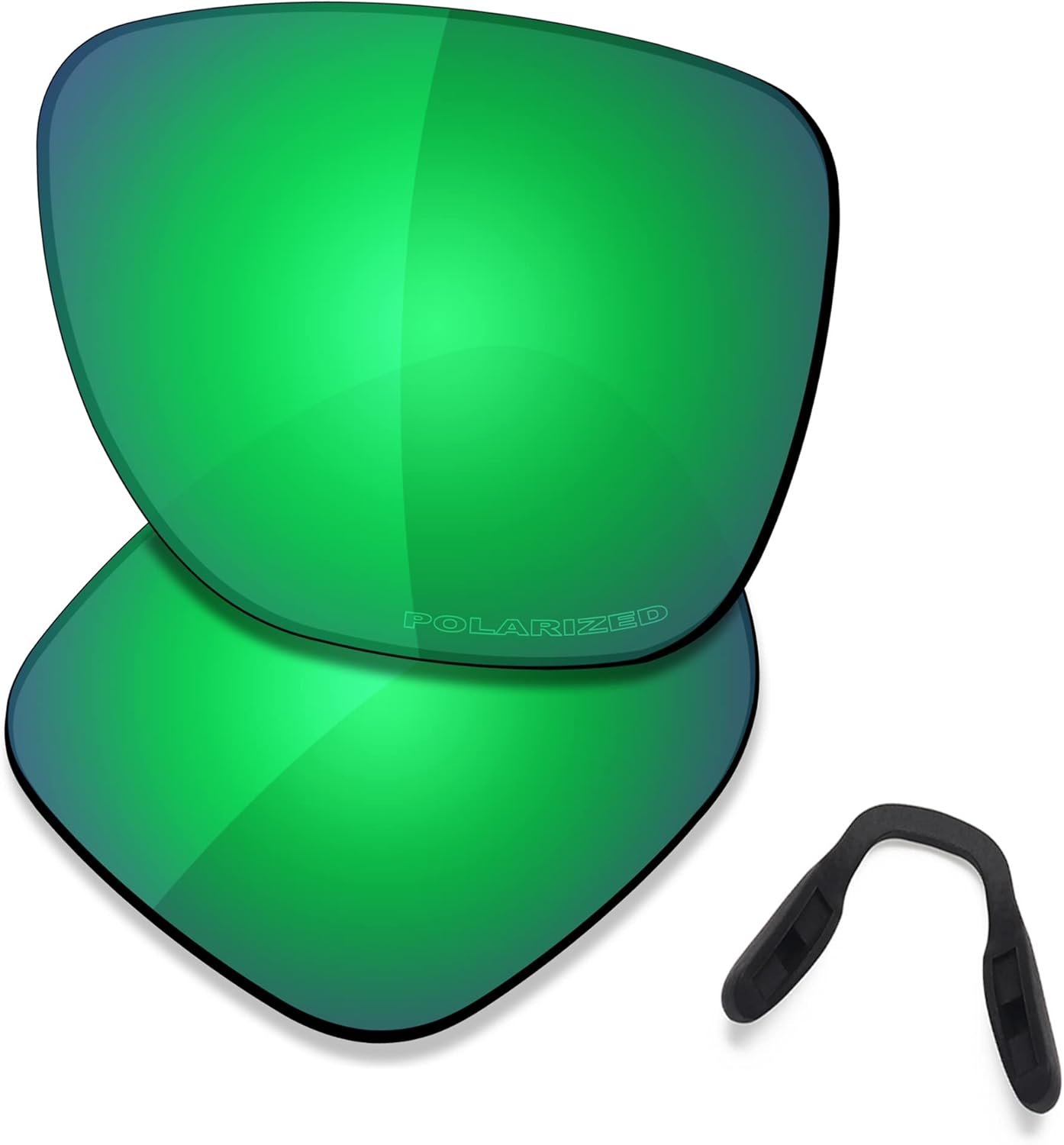 SAUCER Premium Replacement Lenses & Nosepads for Oakley Crossrange XL OO9360 Sunglass