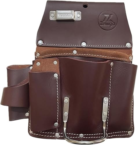 Miniatura 1 de 11 Pocket Pro Bolsa de cuero para paneles de yeso, color cereza